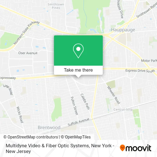 Multidyne Video & Fiber Optic Systems map