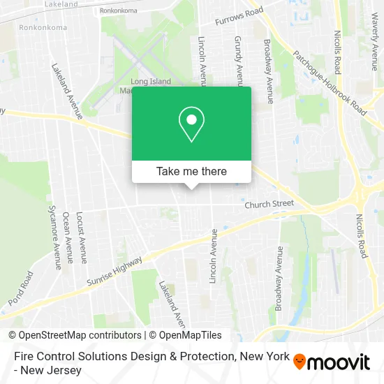 Fire Control Solutions Design & Protection map