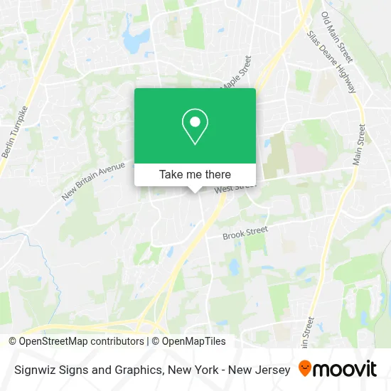 Signwiz Signs and Graphics map