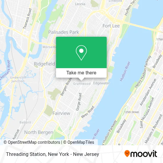 Threading Station map