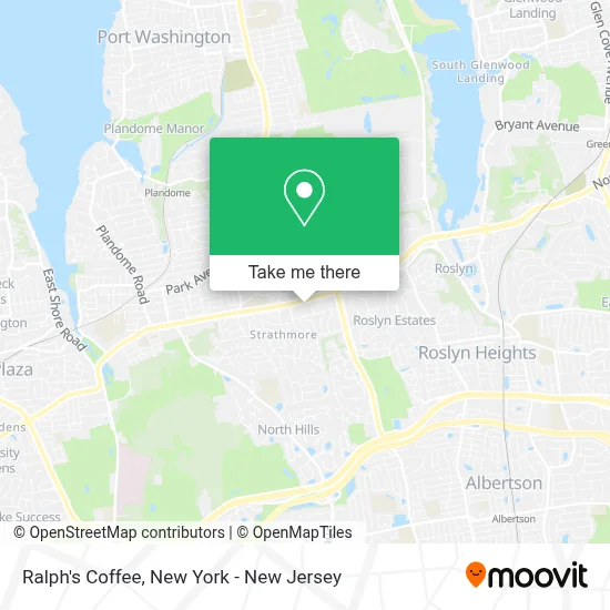 Ralph's Coffee map