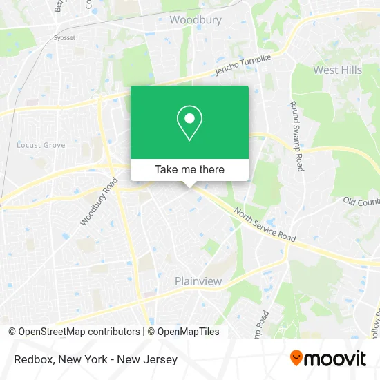 Redbox map