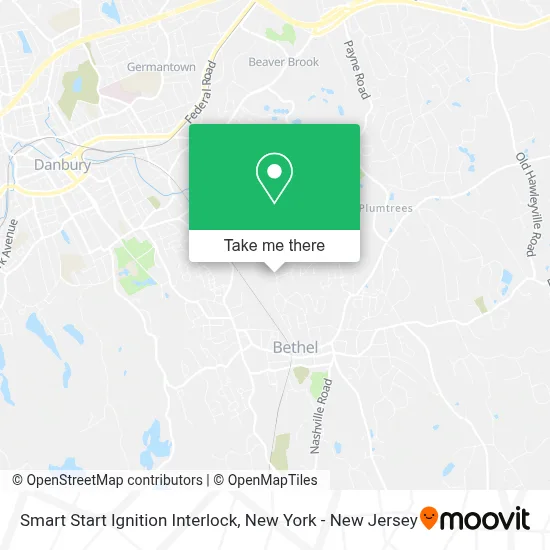 Smart Start Ignition Interlock map