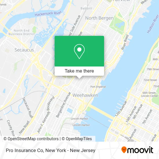 Pro Insurance Co map
