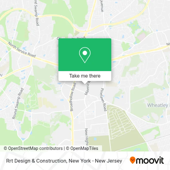Rrt Design & Construction map