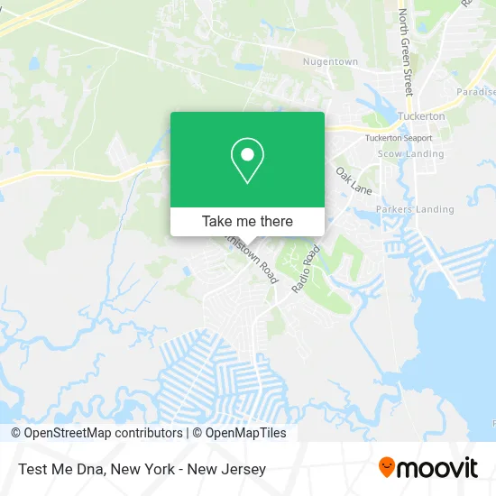 Test Me Dna map
