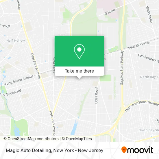 Magic Auto Detailing map