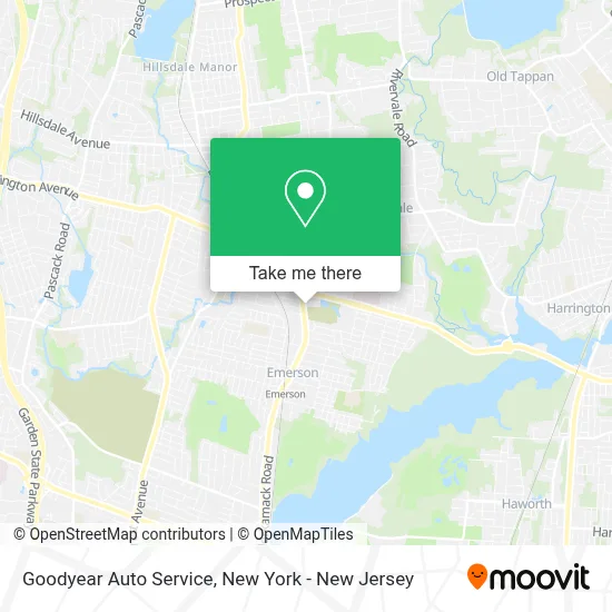 Goodyear Auto Service map