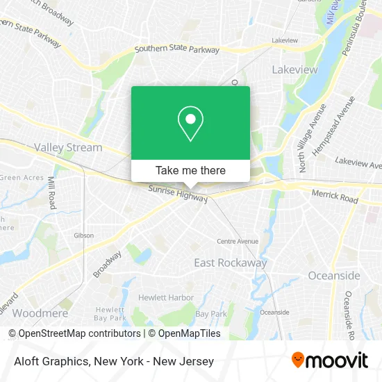 Aloft Graphics map