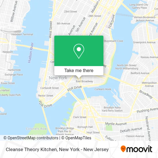Cleanse Theory Kitchen map