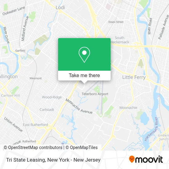 Tri State Leasing map