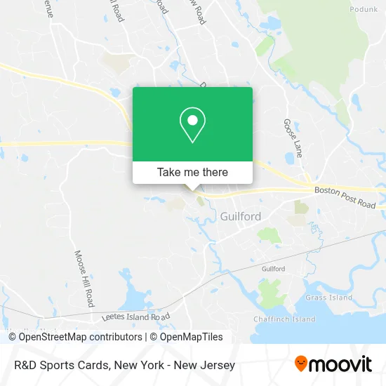 R&D Sports Cards map