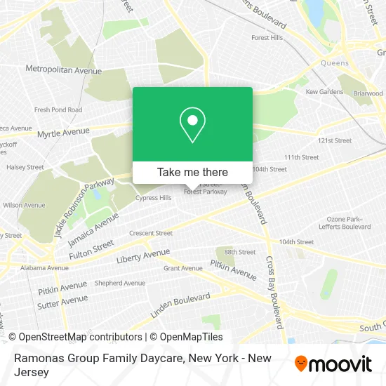 Ramonas Group Family Daycare map