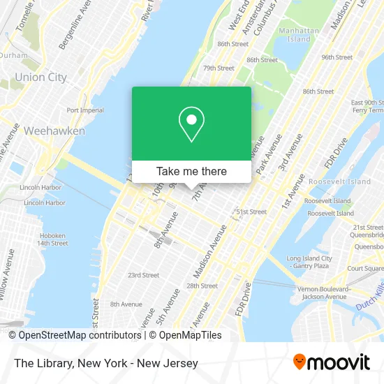 The Library map
