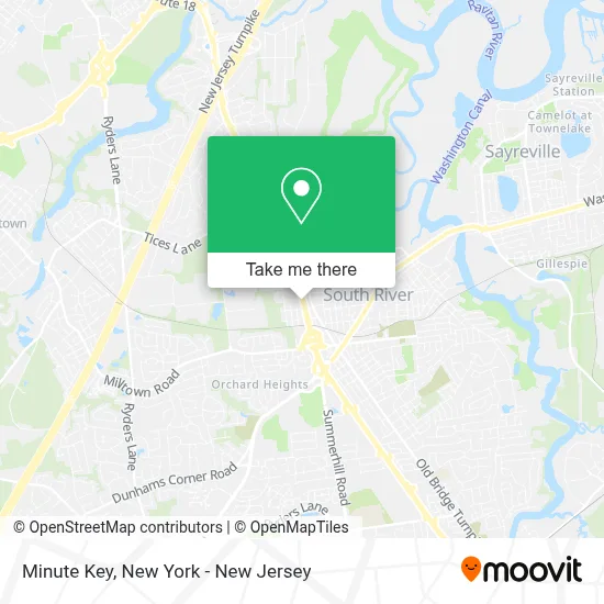 Minute Key map