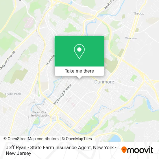 Jeff Ryan - State Farm Insurance Agent map