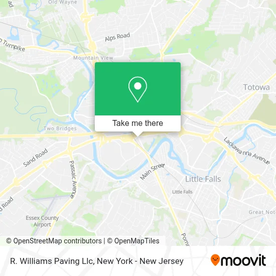 R. Williams Paving Llc map