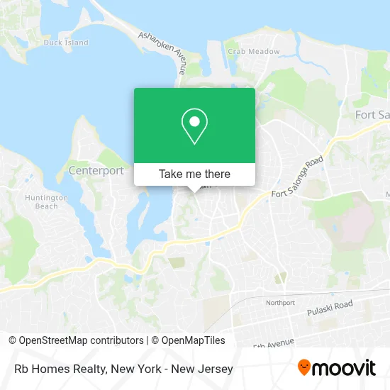 Rb Homes Realty map
