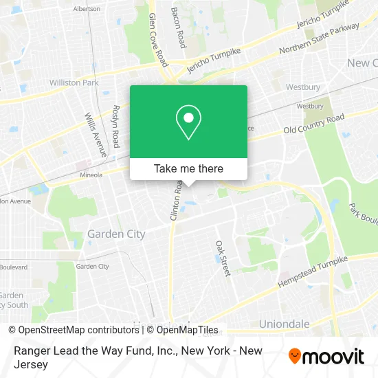 Ranger Lead the Way Fund, Inc. map
