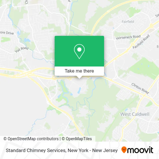 Standard Chimney Services map