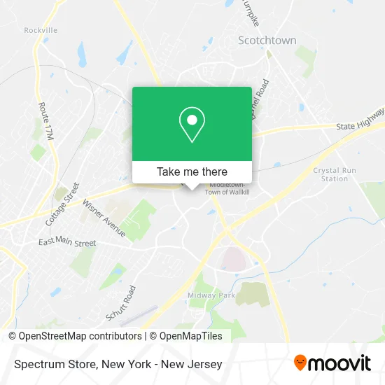 Spectrum Store map