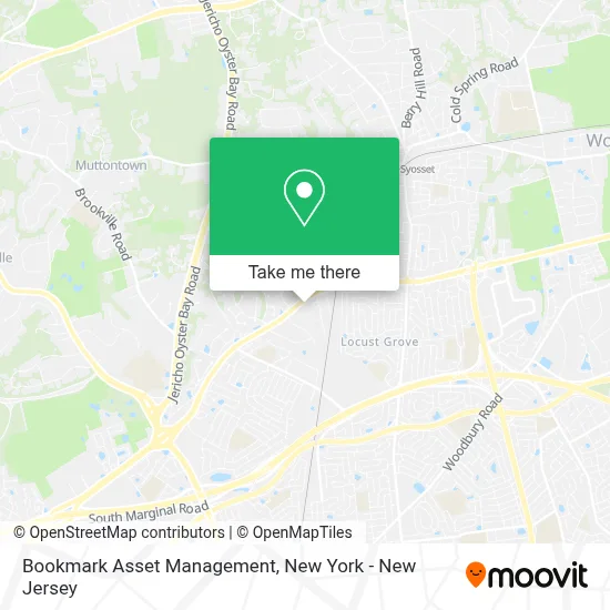 Bookmark Asset Management map