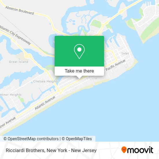 Ricciardi Brothers map