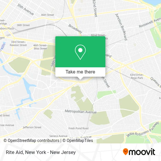 Rite Aid map