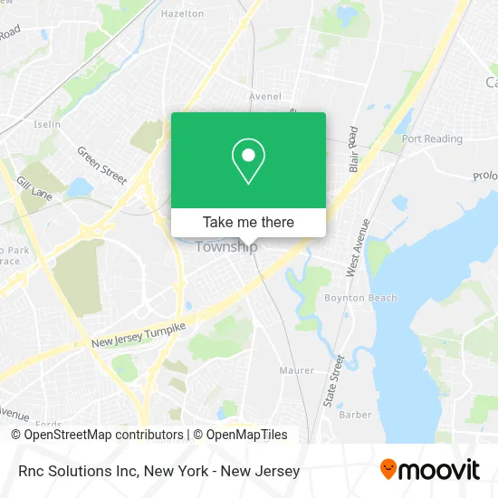 Rnc Solutions Inc map
