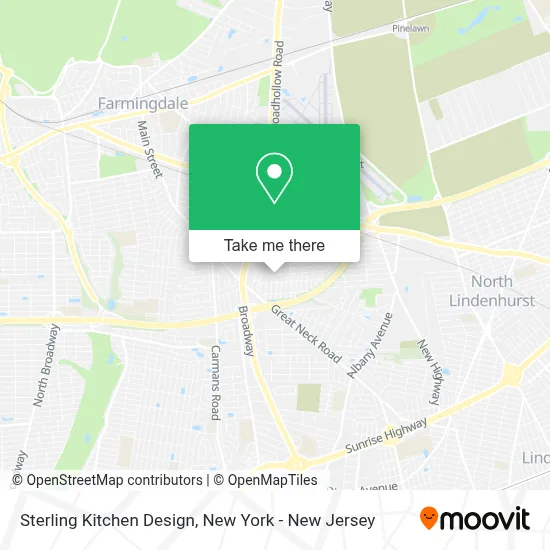 Sterling Kitchen Design map