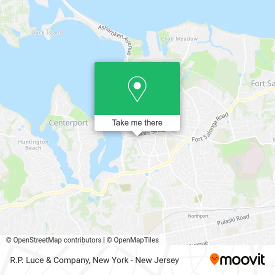 R.P. Luce & Company map