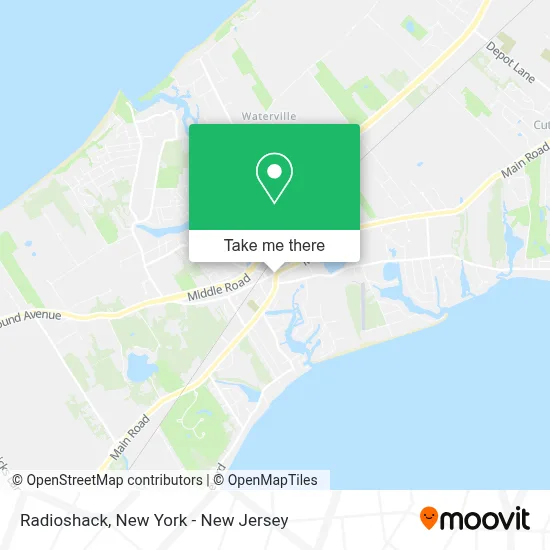 Radioshack map