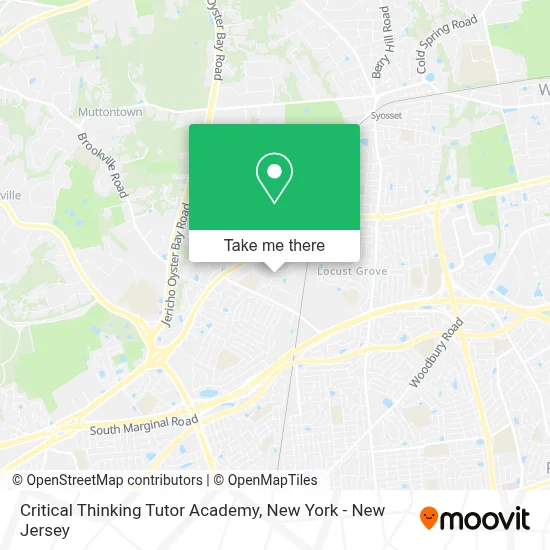Critical Thinking Tutor Academy map