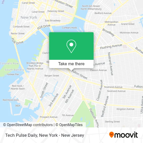Tech Pulse Daily map