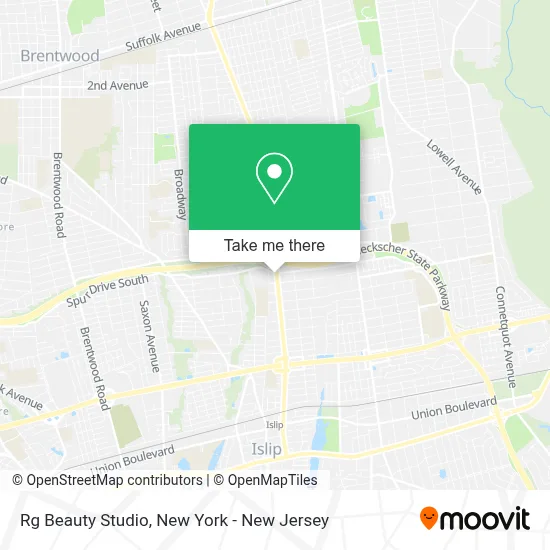 Rg Beauty Studio map