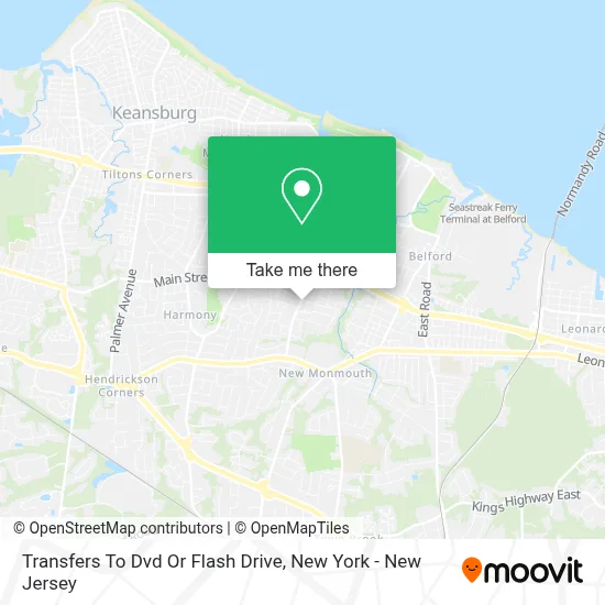 Transfers To Dvd Or Flash Drive map
