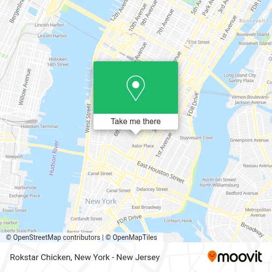 Rokstar Chicken map
