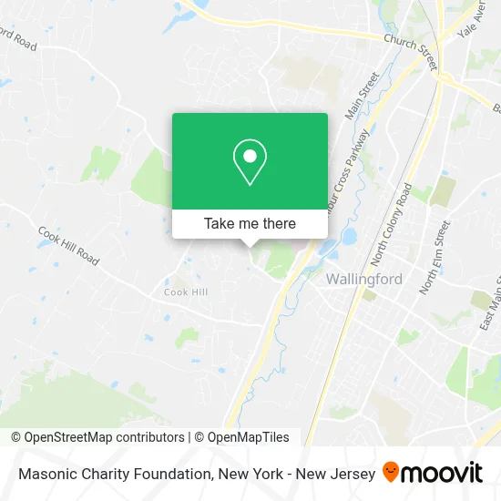 Masonic Charity Foundation map
