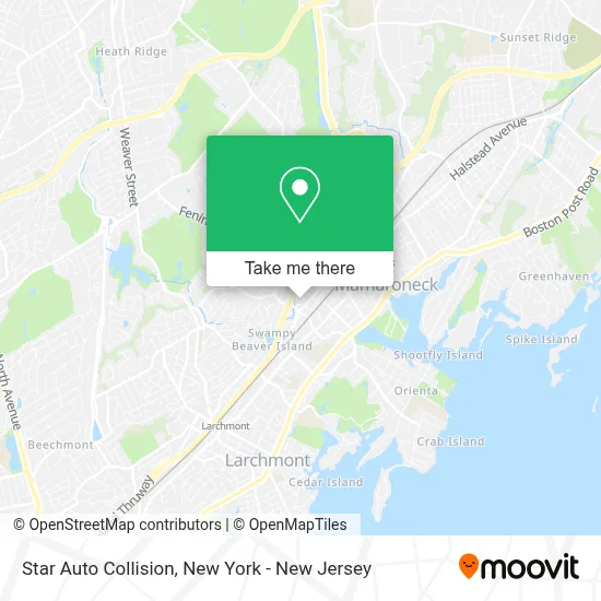 Star Auto Collision map