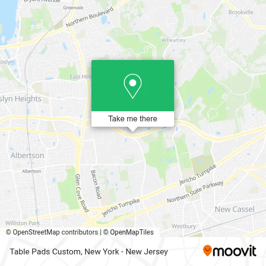 Table Pads Custom map