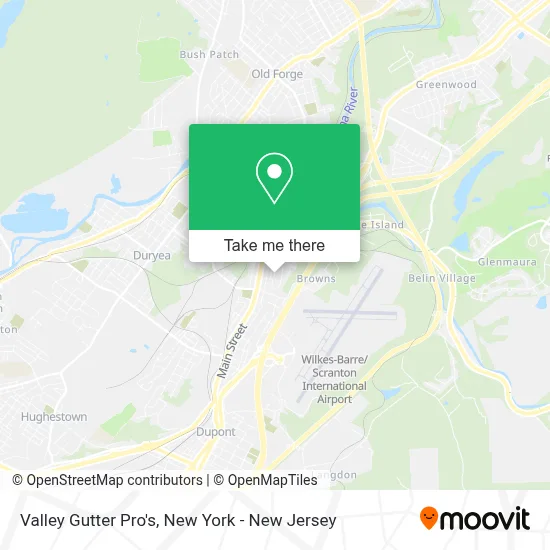 Valley Gutter Pro's map