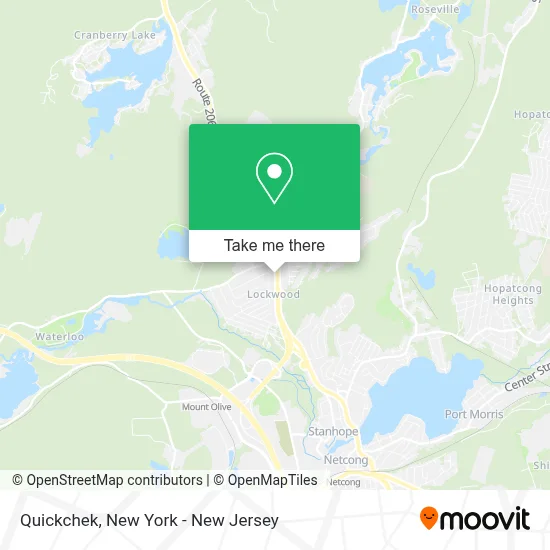 Quickchek map