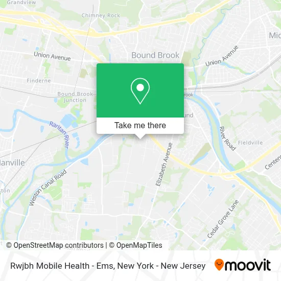 Rwjbh Mobile Health - Ems map
