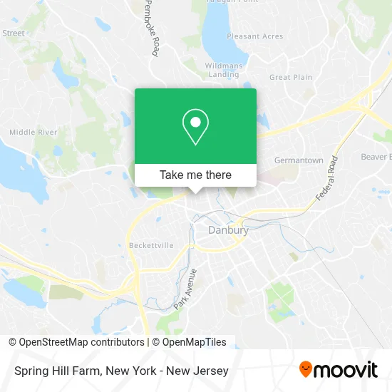 Spring Hill Farm map