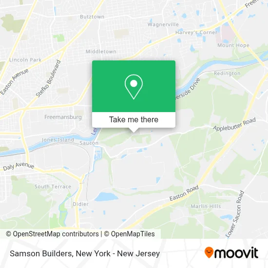 Samson Builders map