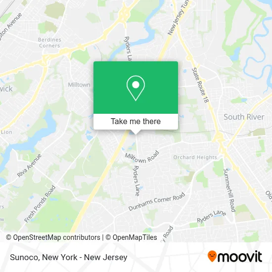 Sunoco map