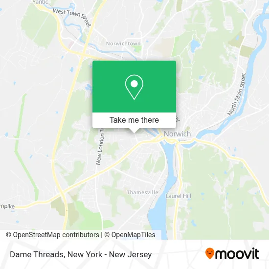Dame Threads map