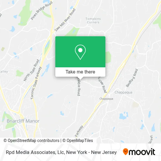 Rpd Media Associates, Llc map