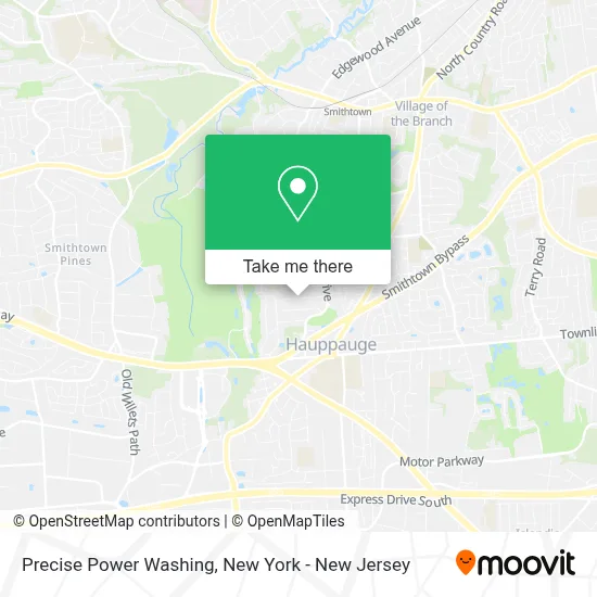Precise Power Washing map