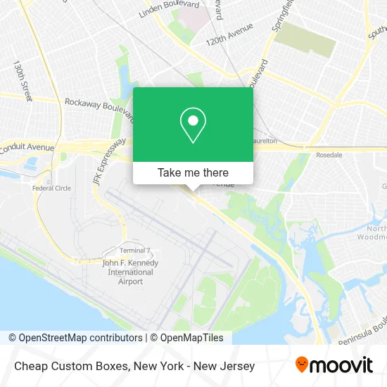 Cheap Custom Boxes map